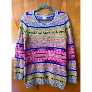 Mossimo retro pattered Crew neck Sweater